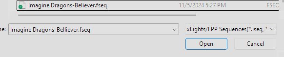 Selecting sequence